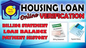 pag ibig housing loan status