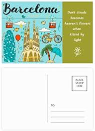Thanks for the flowers in spanish. Barcelona Spanish Sagrada Familia Poetry Postcard Set Thanks Card Mailing Side 20pcs Amazon Co Uk Stationery Office Supplies