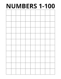 free printable hundreds charts for kids