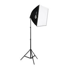 Pbl Continuous Fluorescent E Z Softbox Kit For Photo Video Lighting