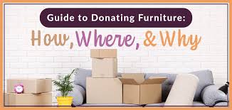 guide to donating furniture why where