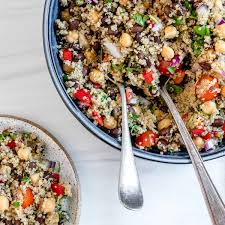 southwest quinoa salad vegan meal