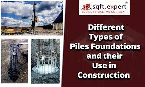 types of pile foundation and their use