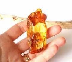 solid honey amber resin packaging size