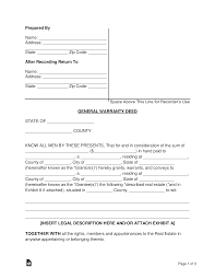 Here is a sample template you can use to write a contract of sale of goods. Free General Warranty Deed Forms Word Pdf Eforms