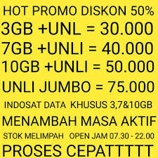 Paketan sms yang sekarang pakai masa aktif 1 bulan dan mahal. Wajib Unreg Injek Kuota Indosat Paket Data Unlimited Freedom Termurah9 Shopee Indonesia