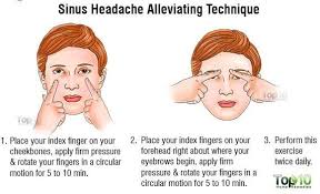sinus headaches causes symptoms