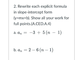 Slope Intercept Algebra Kunduz