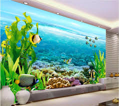 Fantastis 14+ Wallpaper Dinding 3d Ikan ...