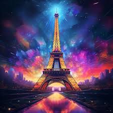 Paris Eiffel Tower Sunset Wallpaper