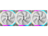 UNI FAN SL120 RGB White 3x 12cm Fan Pack with Controller - UF-SL120-3W LIAN LI