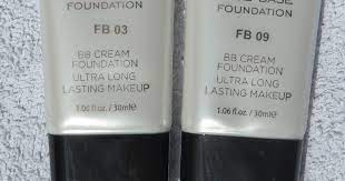 makeup revolution ultra base bb cream