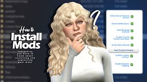 install mods for the sims 4