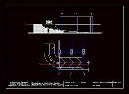 Vehicle Ramp In Autocad Cad