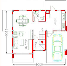 three bedroom two y house plan