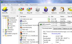 Internet download manager is a very useful tool with which you will be able to duplicate the download speed, the remaining times will be reduced. Internet Download Manager