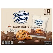 famous amos cookies bite size belgian