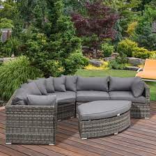 Outsunny 6 Piece Rattan Furniture Set