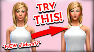 best sims 4 cc sliders for cas you