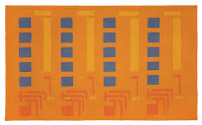 frank lloyd wright rugs debut home
