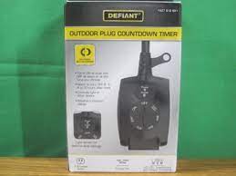 Defiant 15 Amp Outdoor Plug In