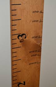 Wooden Measuring Stick To Keep Track Of Your Child Kids