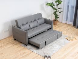 meo extendable sofa bed tech fabric