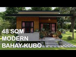 48 sqm modern bahay kubo konsepto