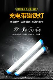 Bóng đèn LED tích điện loại siêu sáng 60W dài 50cm kèm sạc USB [Mua 2 giảm  25k ship]