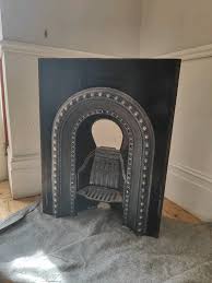 Cast Iron Fireplace Insert Victorian