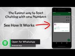 open for whatsapp apps on google play