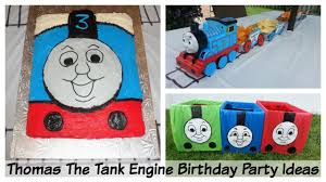 tank engine birthday party ideas