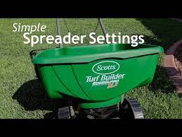 diy lawn care which spreader setting