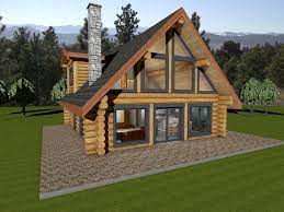 log house plans log cabin bc