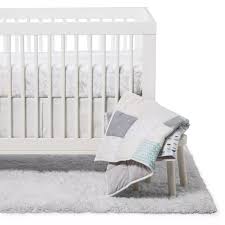 crib bedding set bunny 4pc cloud