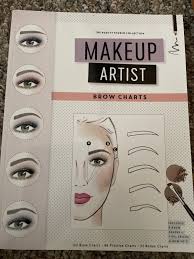 makeup artist brow charts by gina reyna