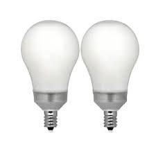 white gl led ceiling fan light bulb