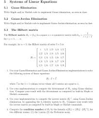 Linear Equations 5 1 Gauss Elimination
