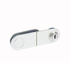 Glass Door Lock Two Piece With Stopper