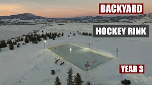 how to build an outdoor hockey