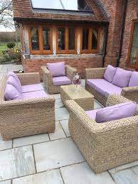 outdoor garden rattan furniture set