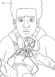 Miles morales coloring pages top coloring pages spiderman spider drawing at getdrawings. Superhero Coloring Pages 120 Best Images Free Printable