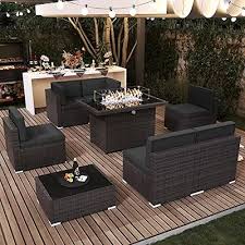 Layinsun 8 Piece Patio Furniture Set