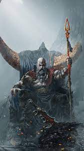 Kratos God of War Ragnarok 4K Phone ...