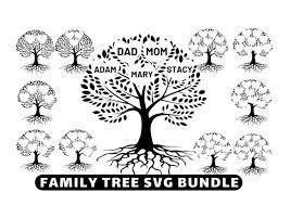 Family Tree Svg Family Tree Template