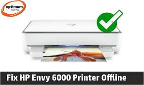 fix hp envy 6000 printer offline issue