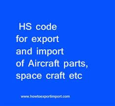 hs code for export and import of