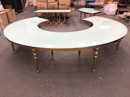Polished stainless steel and glass with facet. China Round Marble Stone Coffee Dining Table Set For Wedding Crystal Glass Table For 50 People China Home Furniture Modern Dining Table Sets
