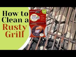 how to clean a rusty grill and bbq