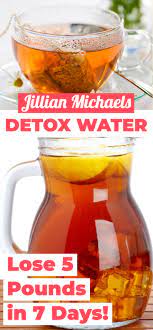 jillian michaels detox water flat belly